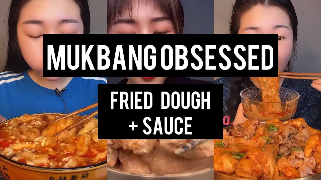 [Portrait] Mukbang ASMR | Fried Dough + Thick Sesame Sauce 麻酱油条 Kwai Eating / Kwai Mukbang