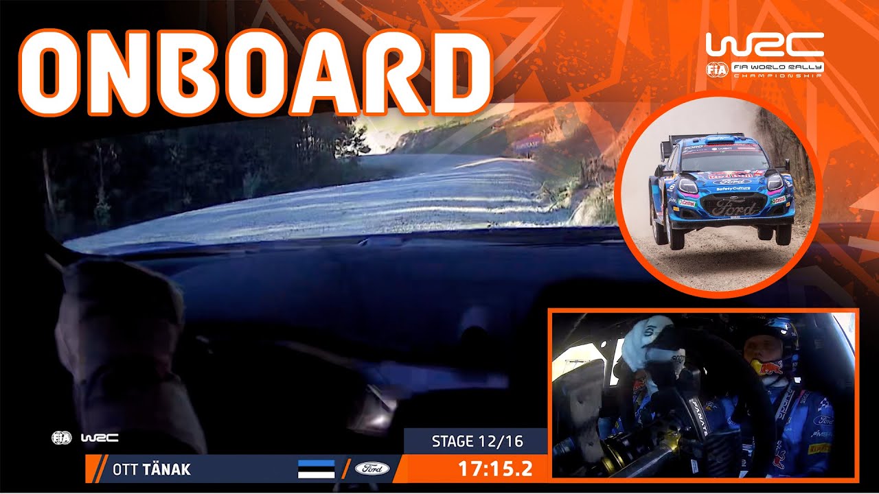FULL ONBOARD - SS12 Tänak/Järveoja | WRC Rally Chile Bio Bío 2023