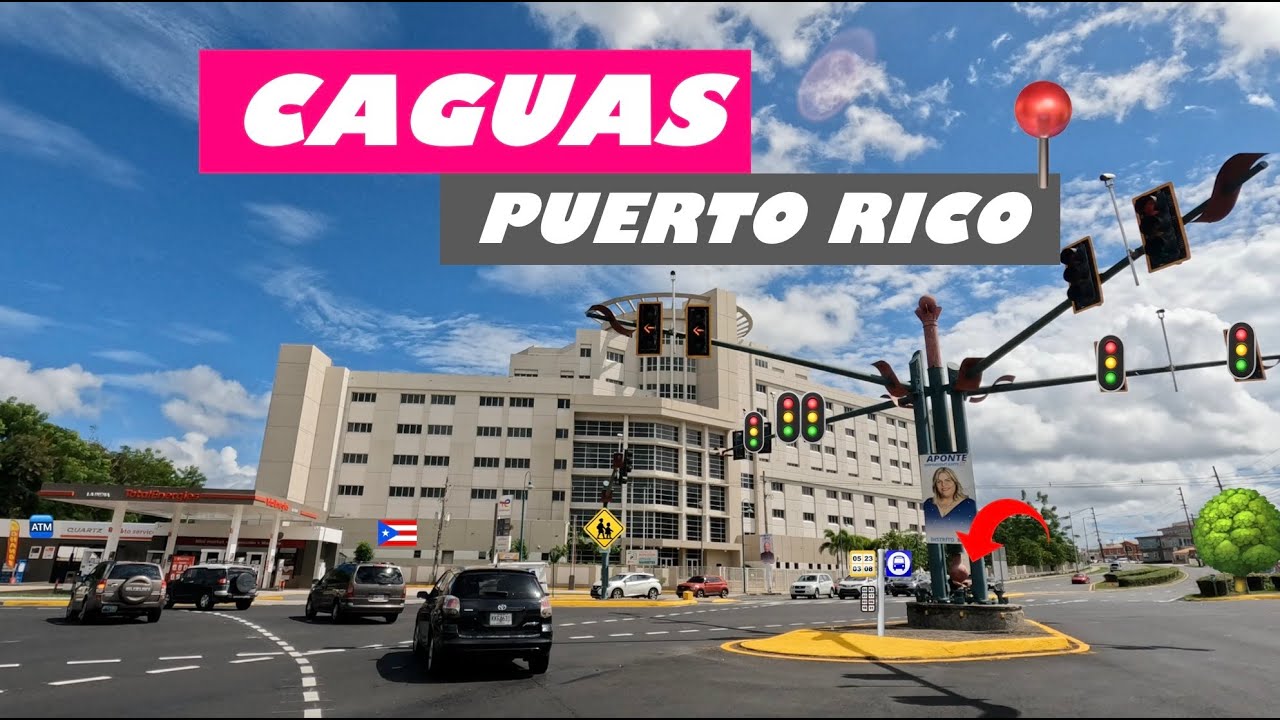 🚙☀️Driving around Caguas Puerto Rico 4K🇵🇷