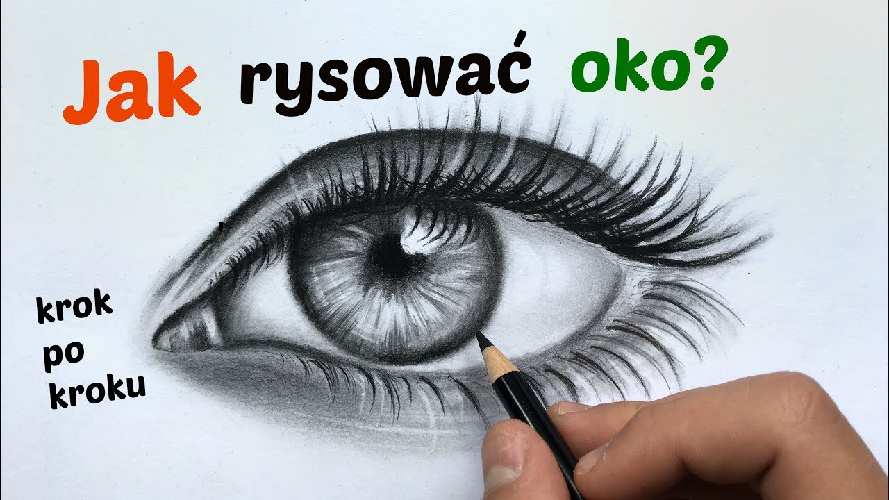 Jak narysować realistyczne oko? Poradnik krok po kroku #1