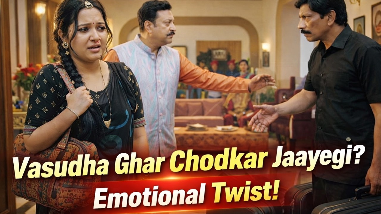 Prabhat Ne Pakda Hanumant Ka Haath! Vasudha Ghar Chhodkar Jaayegi Emotional Twist!