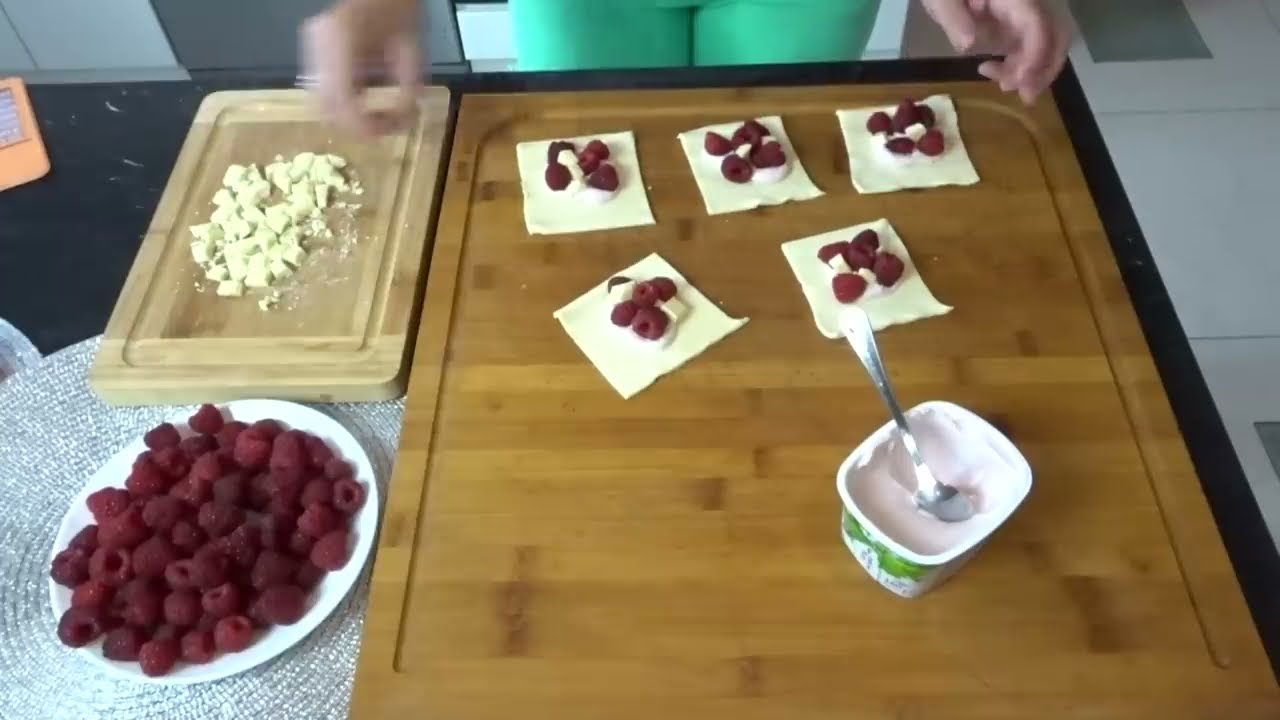 Ciasteczka z ciasta francuskiego