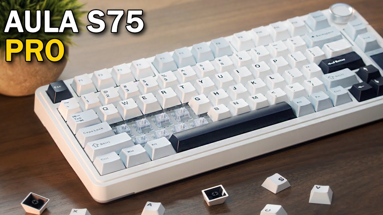 Почему всем нравится эта клавиатура — обзор AULA S75 Pro