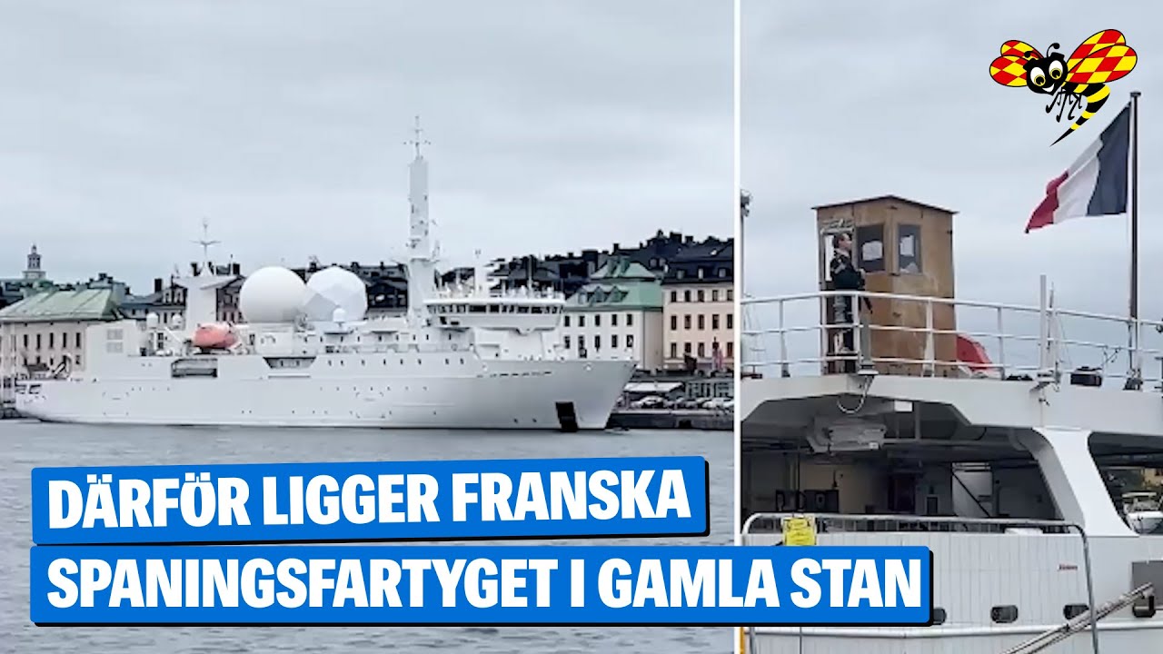 Franska vapnet mot ryska skuggflottan &ndash; mitt i Stockholm