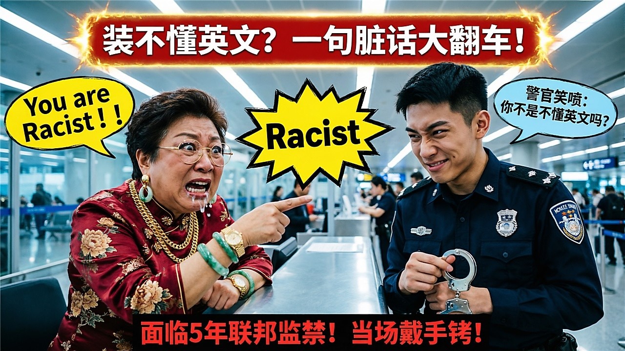 狂带41万美金！华人女富商“蚂蚁搬家”闯海关，因一句脏话全盘崩溃，面临5年联邦监禁…