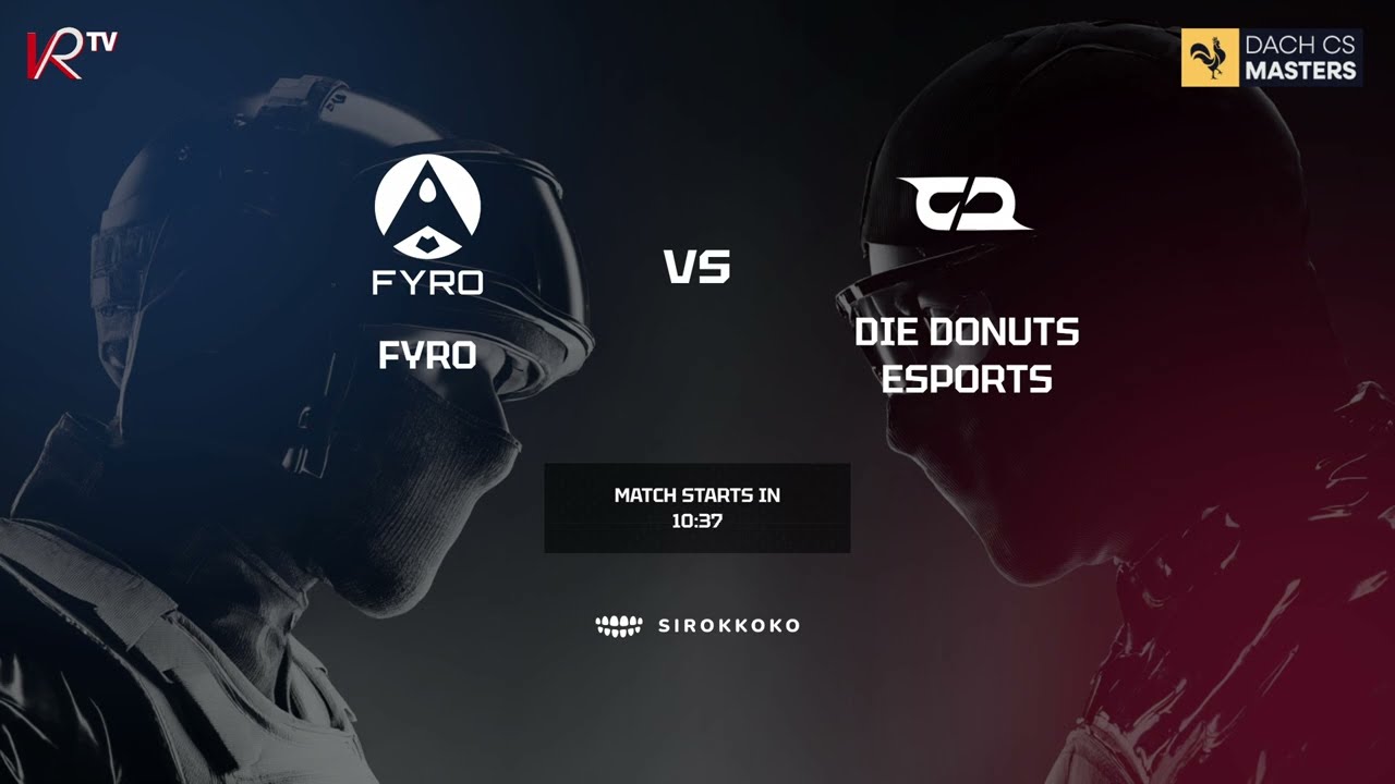 #DACHCSMasters | S5 | SPK 4 Gruppe D |Spieltag 2 | Fyro vs DieDonuts Esports