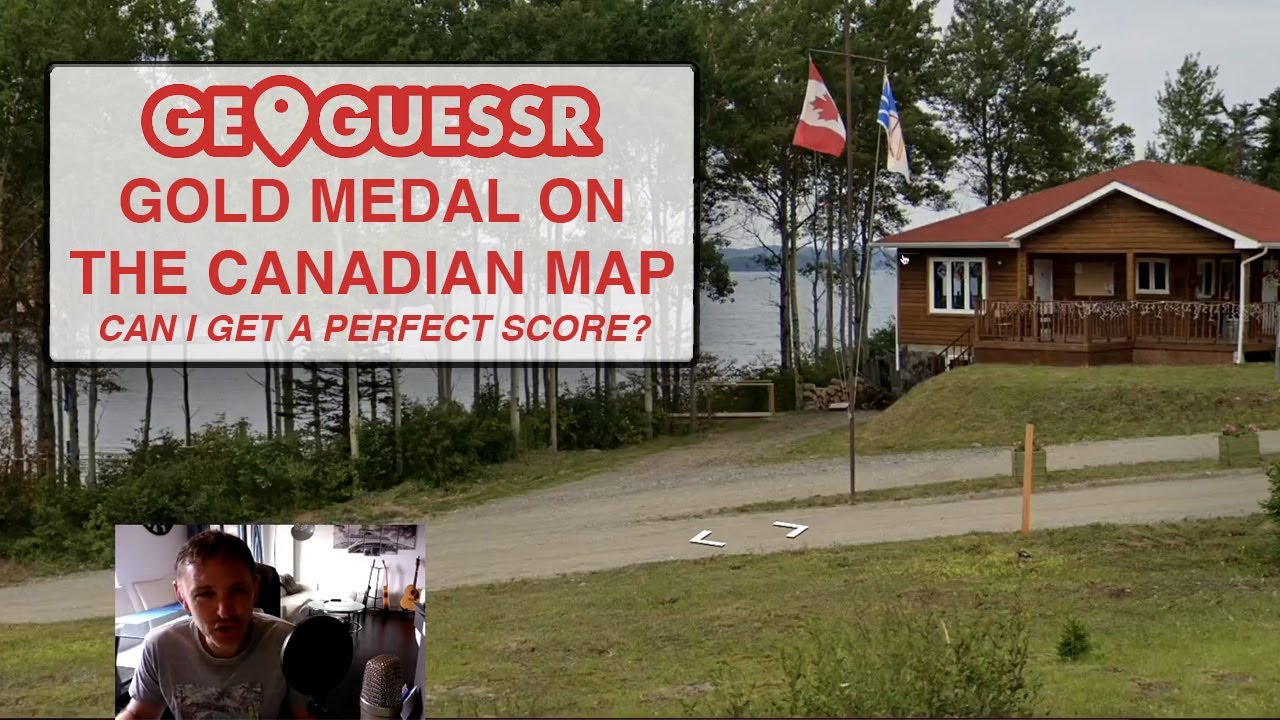 GeoGuessr gold medal on the Canadian map! Can I get a perfect score?