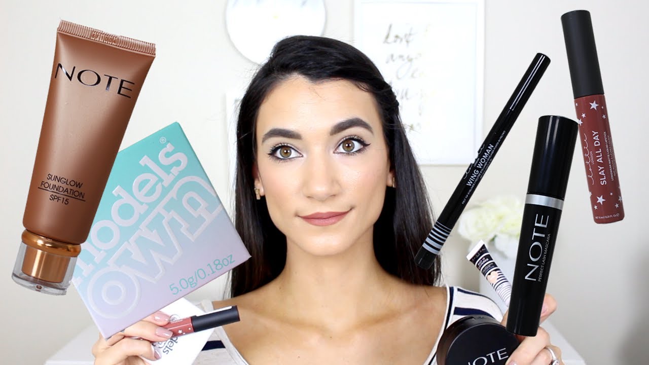NEW Affordable Brands: Note Cosmetics, Lottie London, Models Own