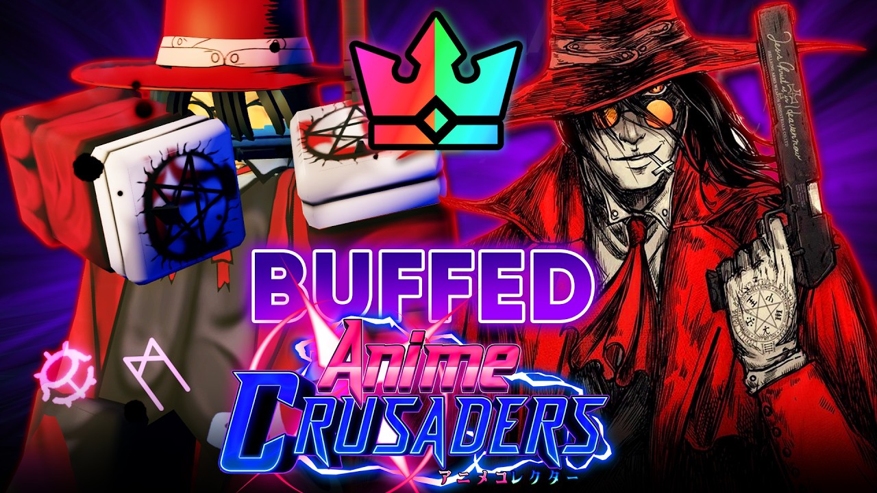 Улучшенная версия Алукарда-крестоносца в аниме &laquo;Крестоносцы Дракула (Король вампиров)&raquo;