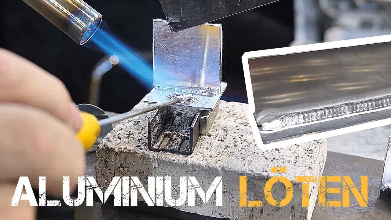 Richtig Aluminium löten leicht gemacht » Thomas zeigt, worauf es ankommt! | TAV3 #alulöten