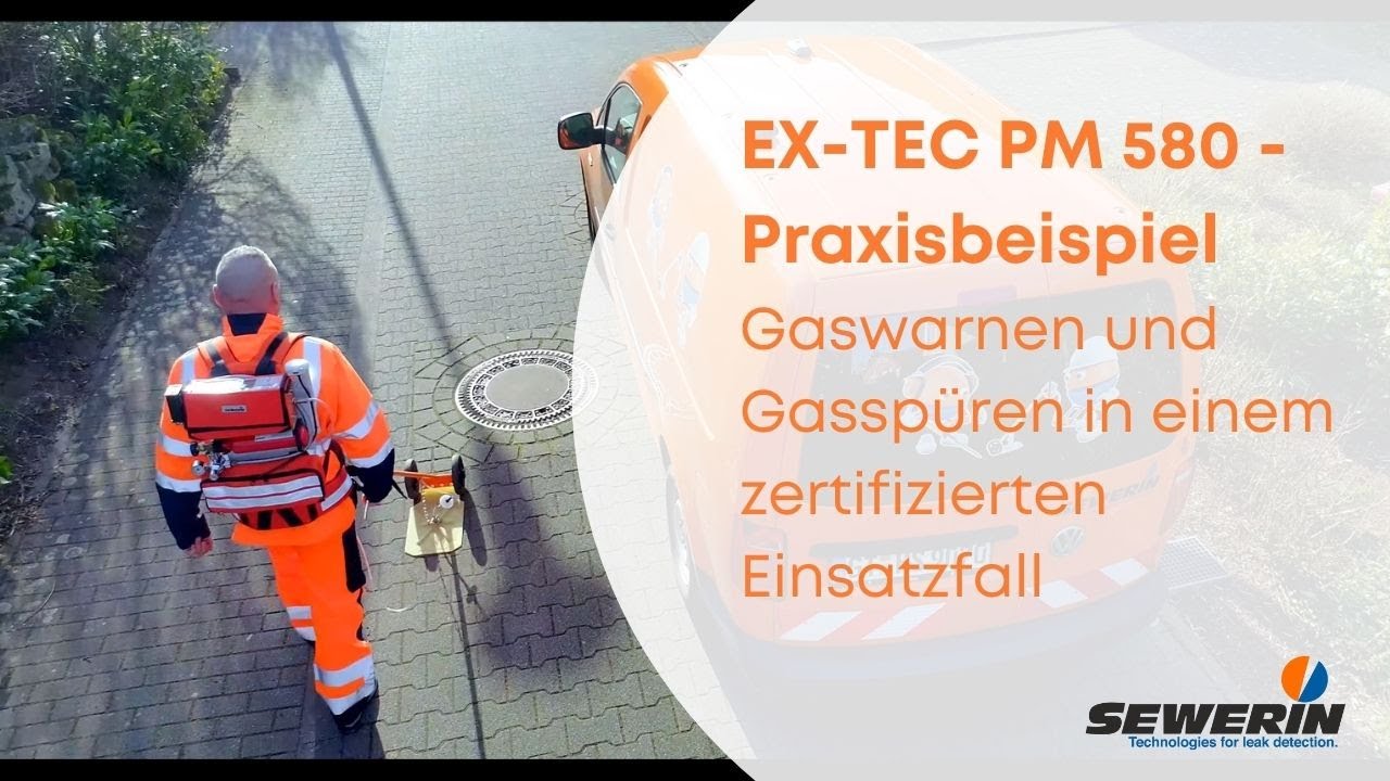 Praxisbeispiel - Gasmess- und Gaswarngeräte  EX-TEC PM 580 - Einsatzfall Bauwerk