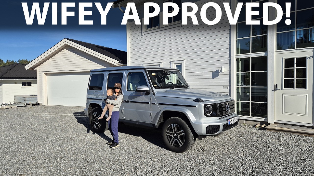Семейное путешествие на электровнедорожнике Mercedes G580