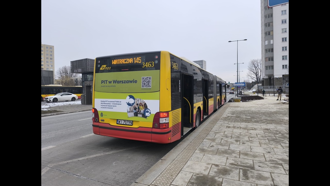 MAN NG363 Lion's City G (A23) na linii 145!
