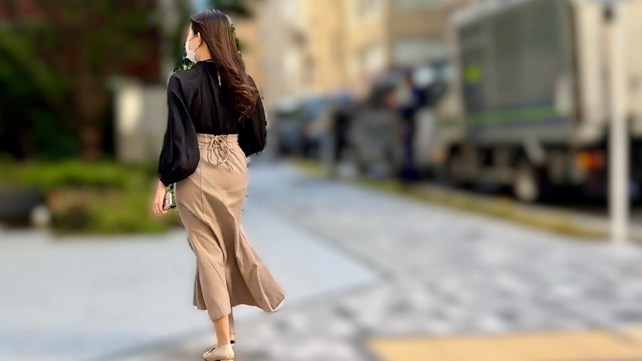 ラインが美しい歩道【A Beautifully Lined Sidewalk】