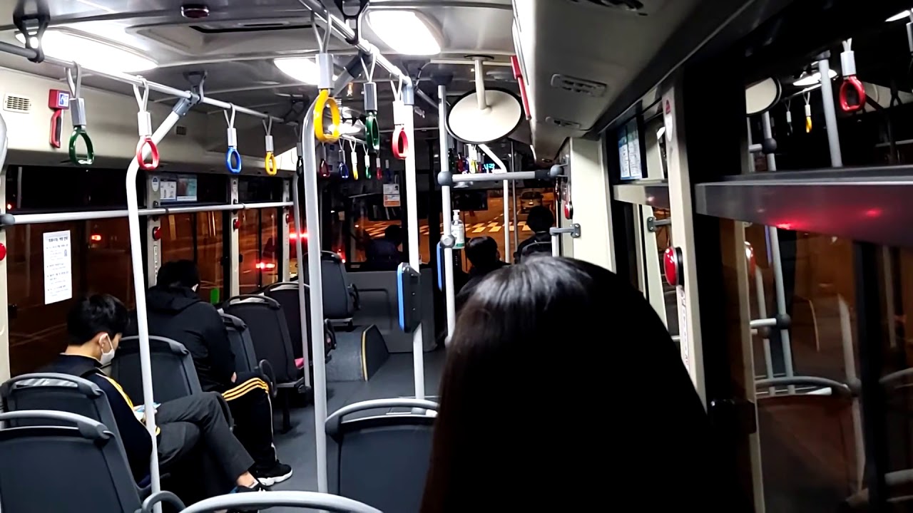 96-1번 2254호 뉴슈퍼 20년식 CNG 숏기어 차량 주행영상 1편 (20/11/24)