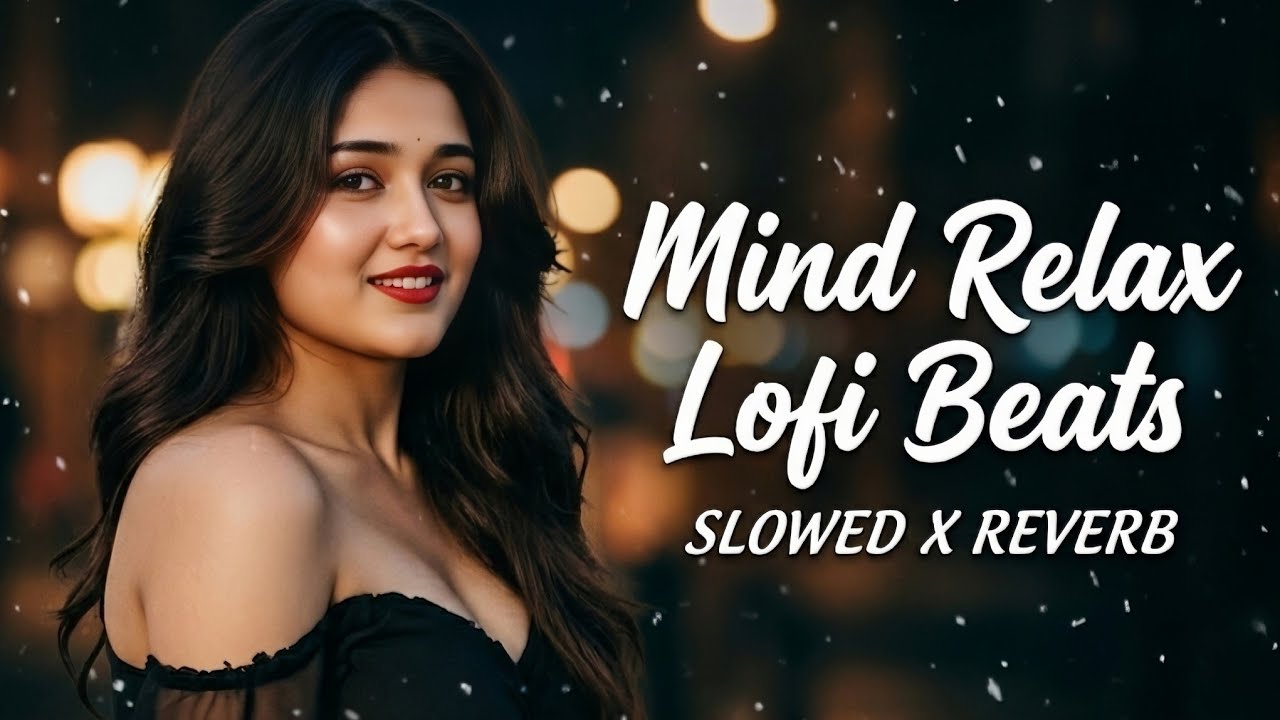 Mind Relax Lofi Beats ❤️ | Slowed + Reverb Mix for Study, Sleep & Peaceful Night Vibes