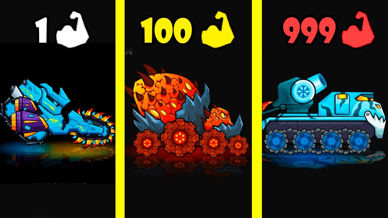 ICEBERG, MAGMASAUR, ICEBREAKER Car Eats Car 3! New Predatory Machines & Bosses | Car Eats Car Update