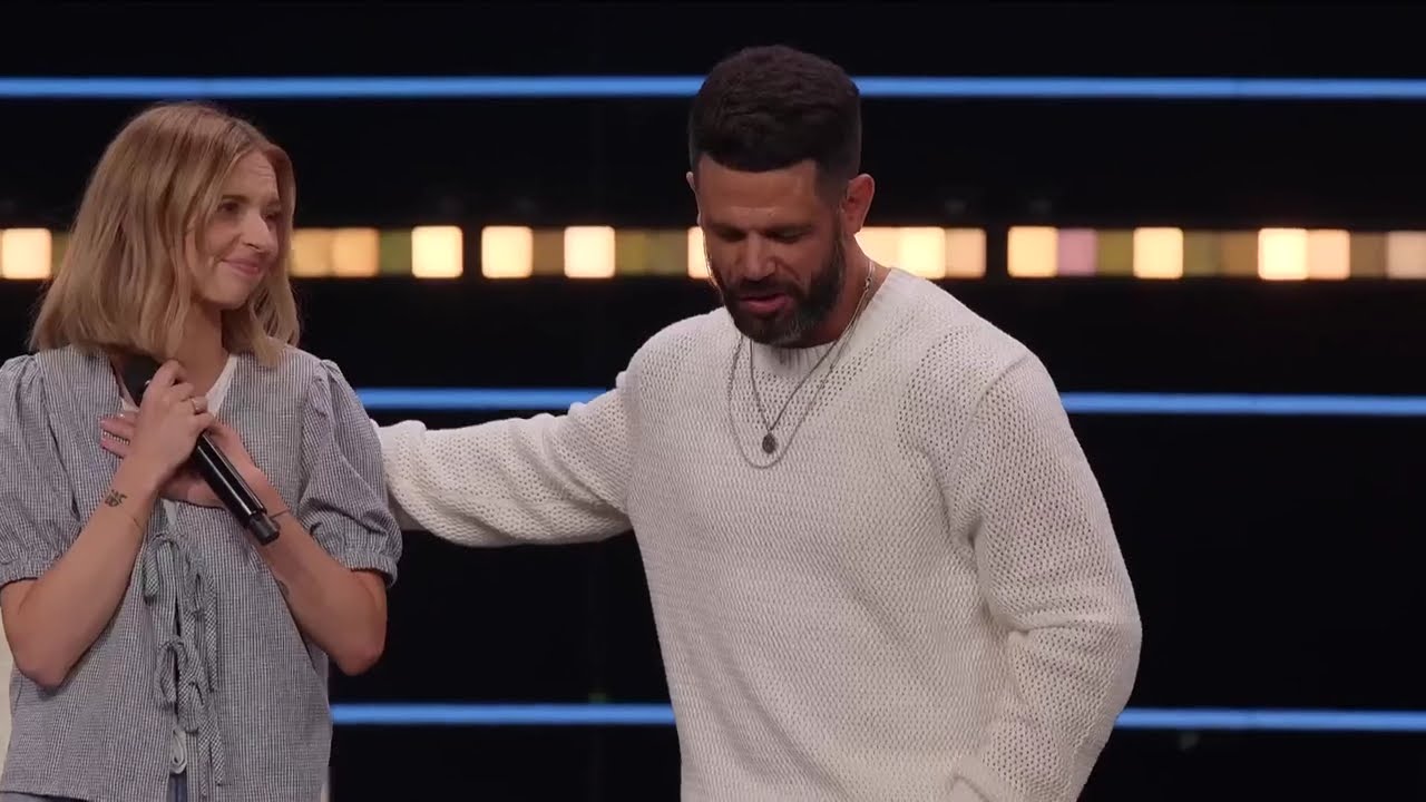 Tiffany Hudson & Pastor Steven Furtick  at Elevation Church