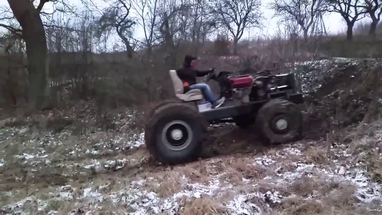 Wiejskie drifty ciągnikiem sam 4x4 1,9 tdi star 660