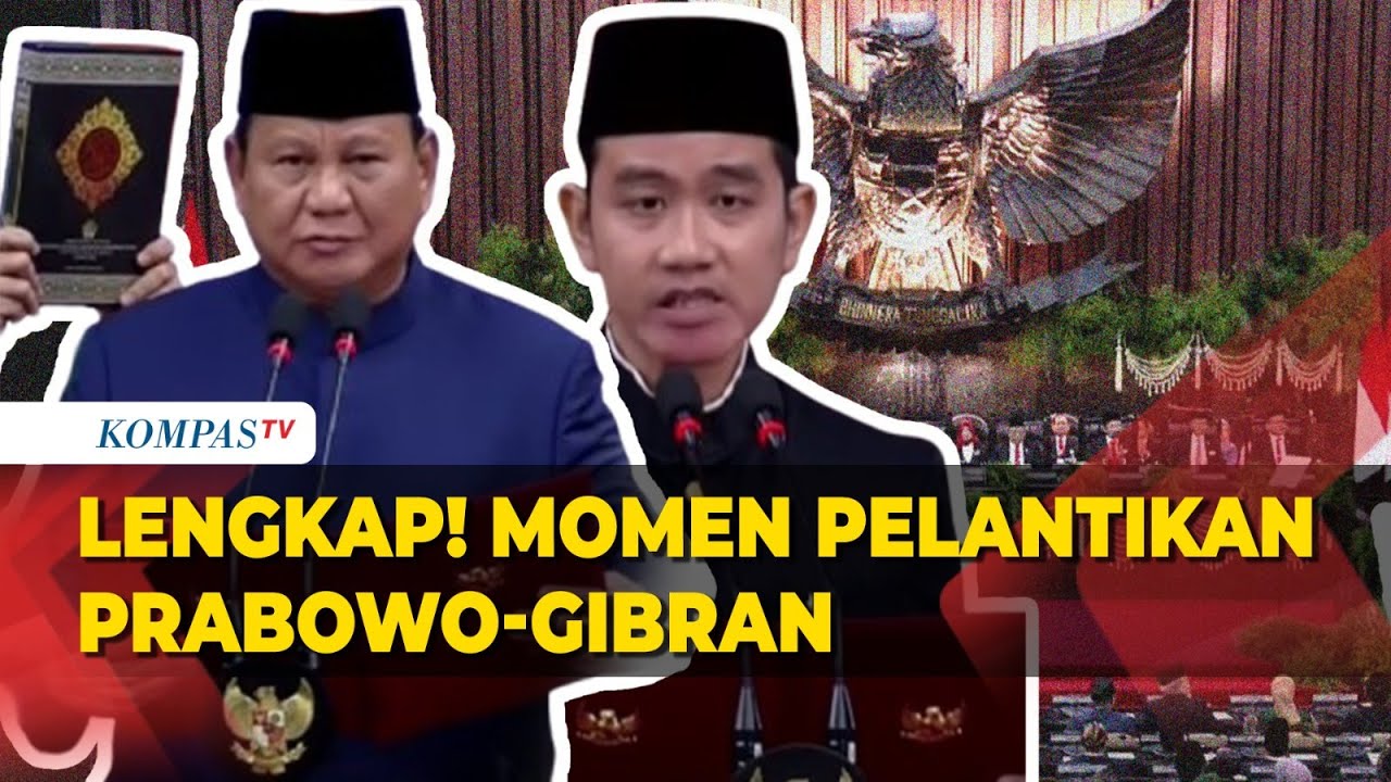 [FULL] Prosesi Pelantikan Prabowo-Gibran Jadi Presiden dan Wapres 2024 di MPR RI