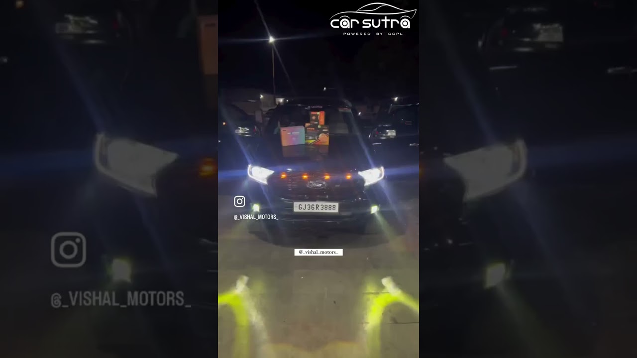 🔴FORD ENDEAVOUR Car Headlight⚡ Solution at Carsutra Surat  💥
