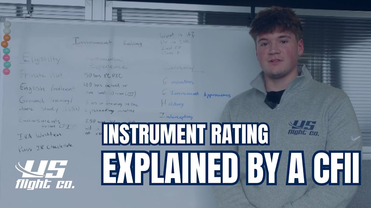 Everything You NEED to Know About the Instrument Rating | US Flight Co