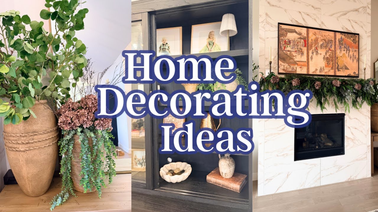 Home Decorating Ideas 2026 / Earthy Home Decor / Styling My Home for Winter
