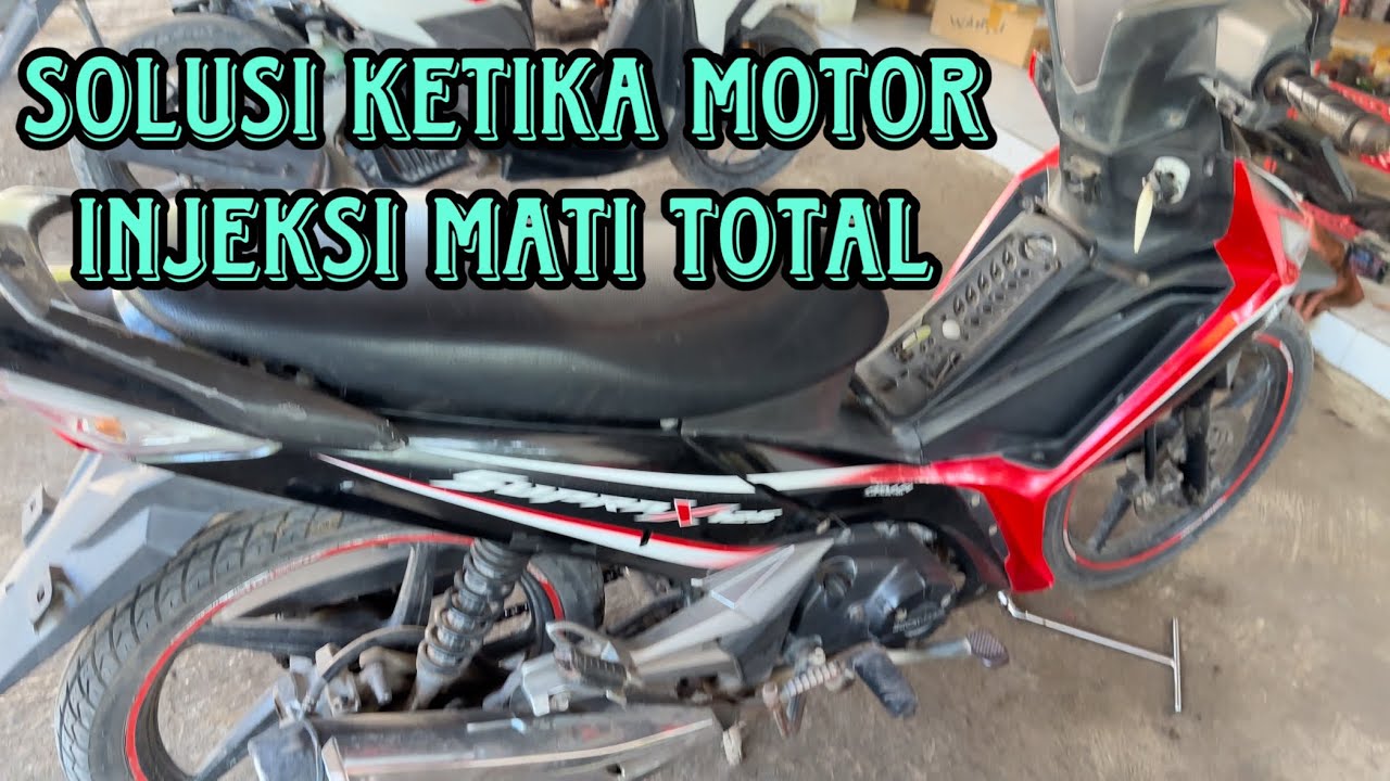 Cara mengatasi supra x 125 fi mogok fuelpump tidak dengung