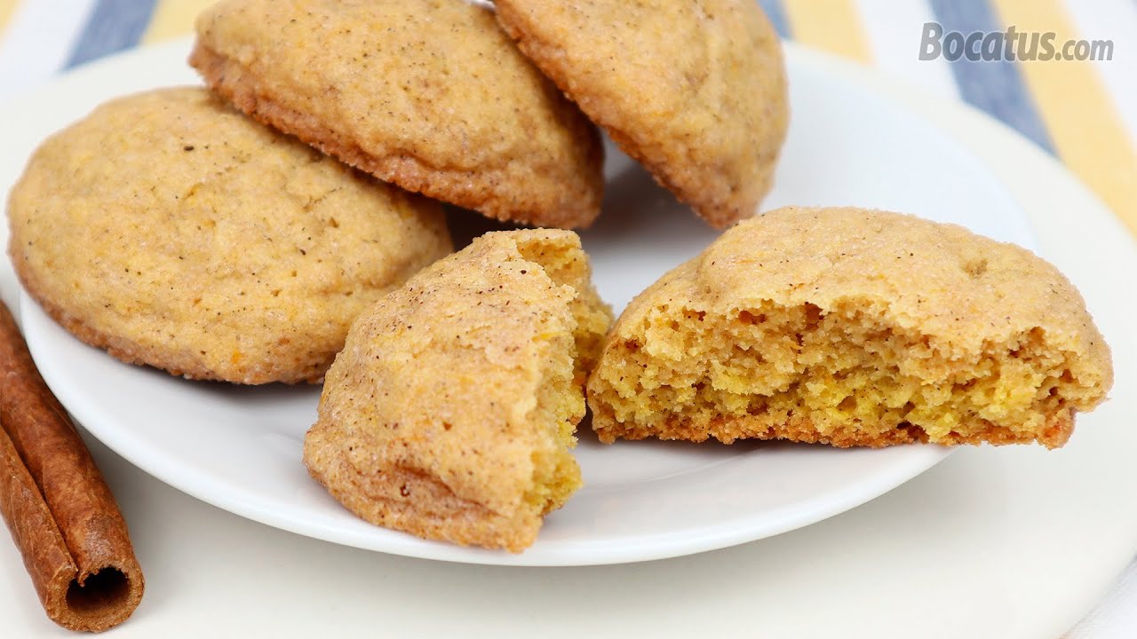 Galletas de calabaza y canela