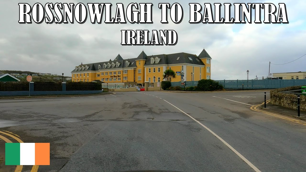 DRIVING from ROSSNOWLAGH VILLAGE to BALLINTRA VILLAGE in IRELAND 🇮🇪 4K (60fps)