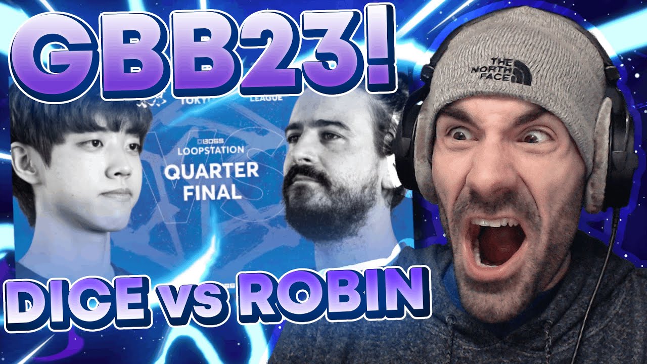 Reacting to DICE 🇰🇷 vs ROBIN 🇫🇷 | GBB 2023: WORLD LEAGUE | BOSS LOOPSTATION CHAMPIONSHIP | 1/4 FINAL