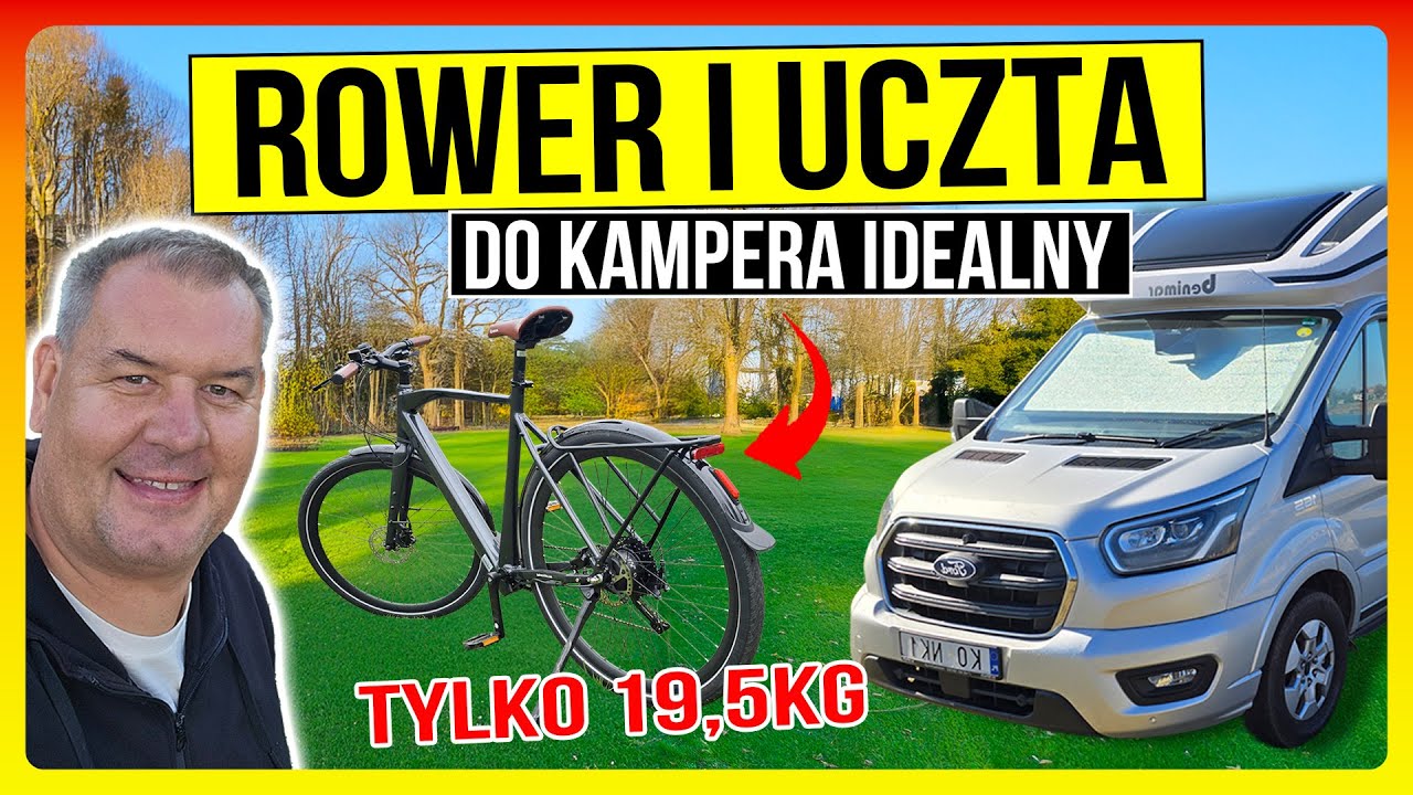 ROWEROWO KULINARNY Ustroń / Super Knajpka / Nowy Rower Do Kampera Fafress F700M