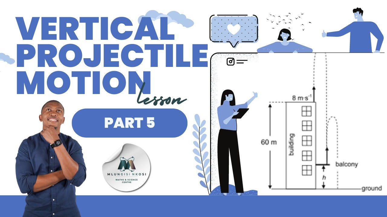 Vertical Projectile Motion: Air Balloon Projectile with Graph Analysis