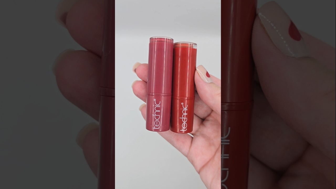 Technic Cosmetics Lipsticks #techniccosmetics #makeupswatches #lipstick #makeupproducts #rossmann