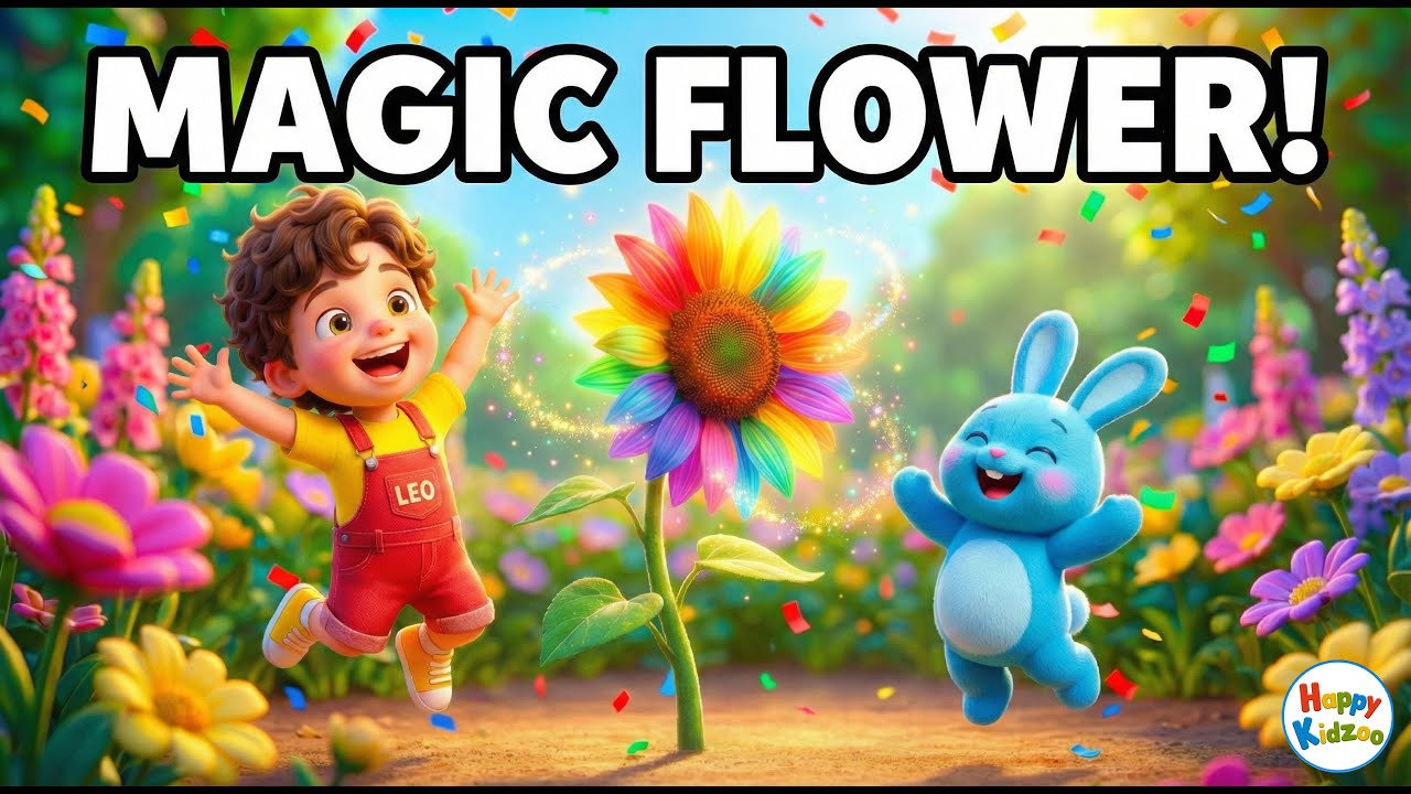 Wow! Giant Magic Flower! 🌻 Leo’s Garden Adventure | 