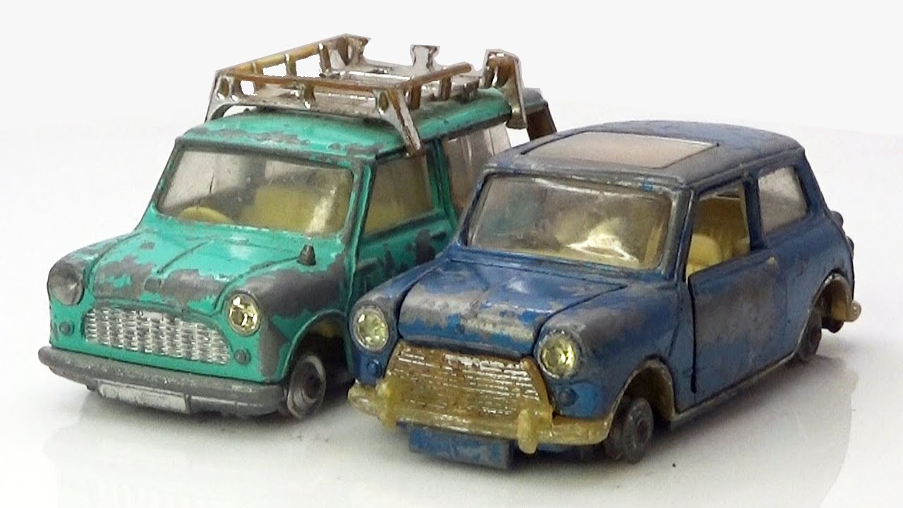 Mini Cooper Magnifique и B.M.C. Mini Countryman. Реставрация двух моделей Corgi.