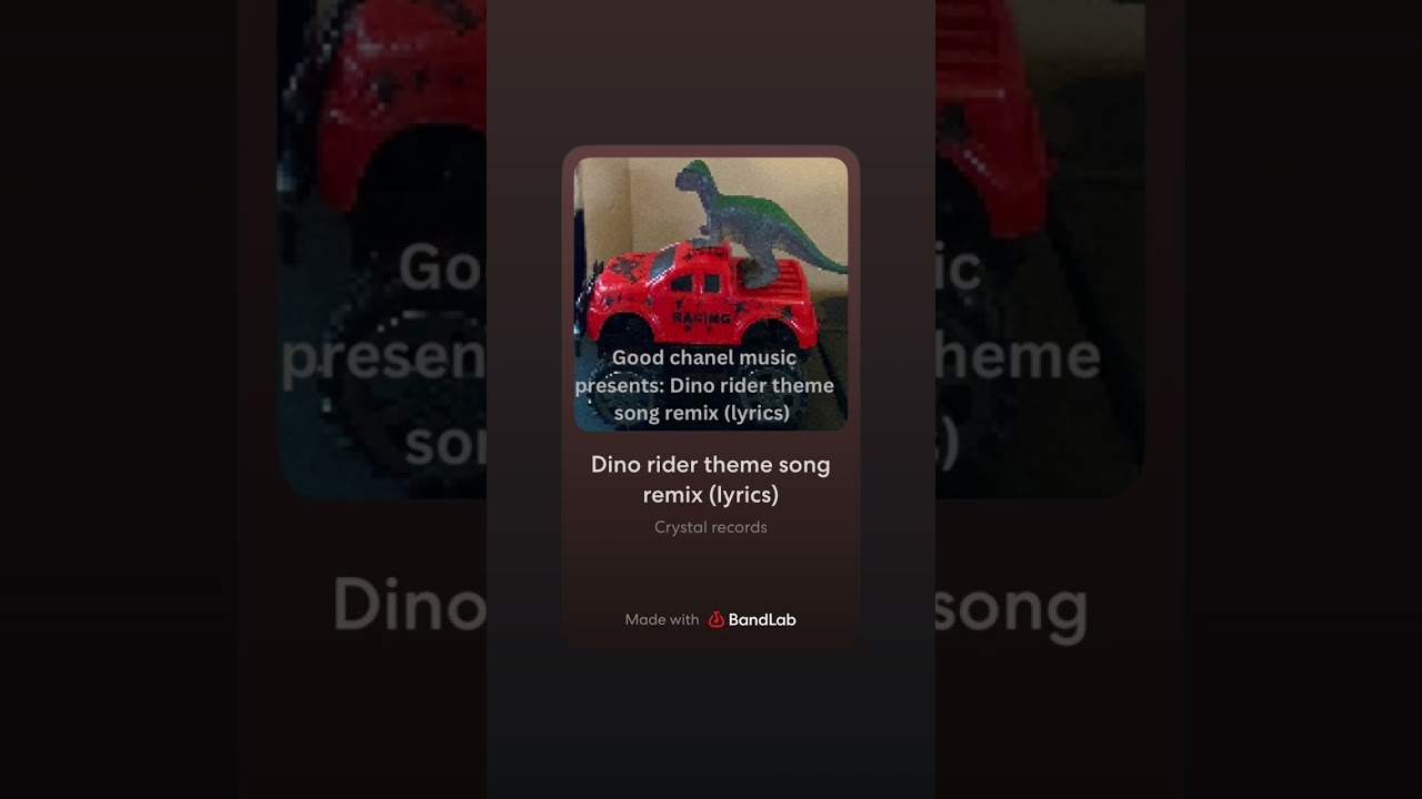 Dino rider theme song remix (lyrics) 