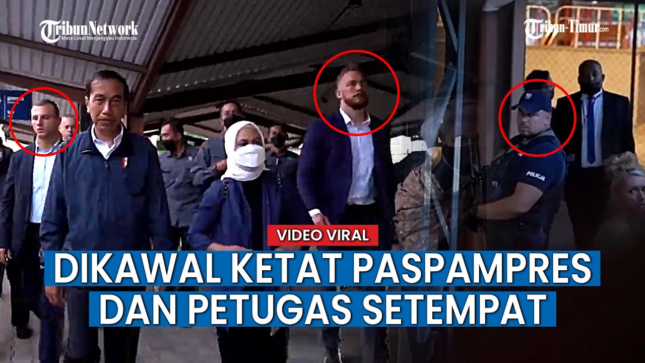 Beginilah Pengawalan Jokowi di Polandia, Naik Kereta ke Ukraina