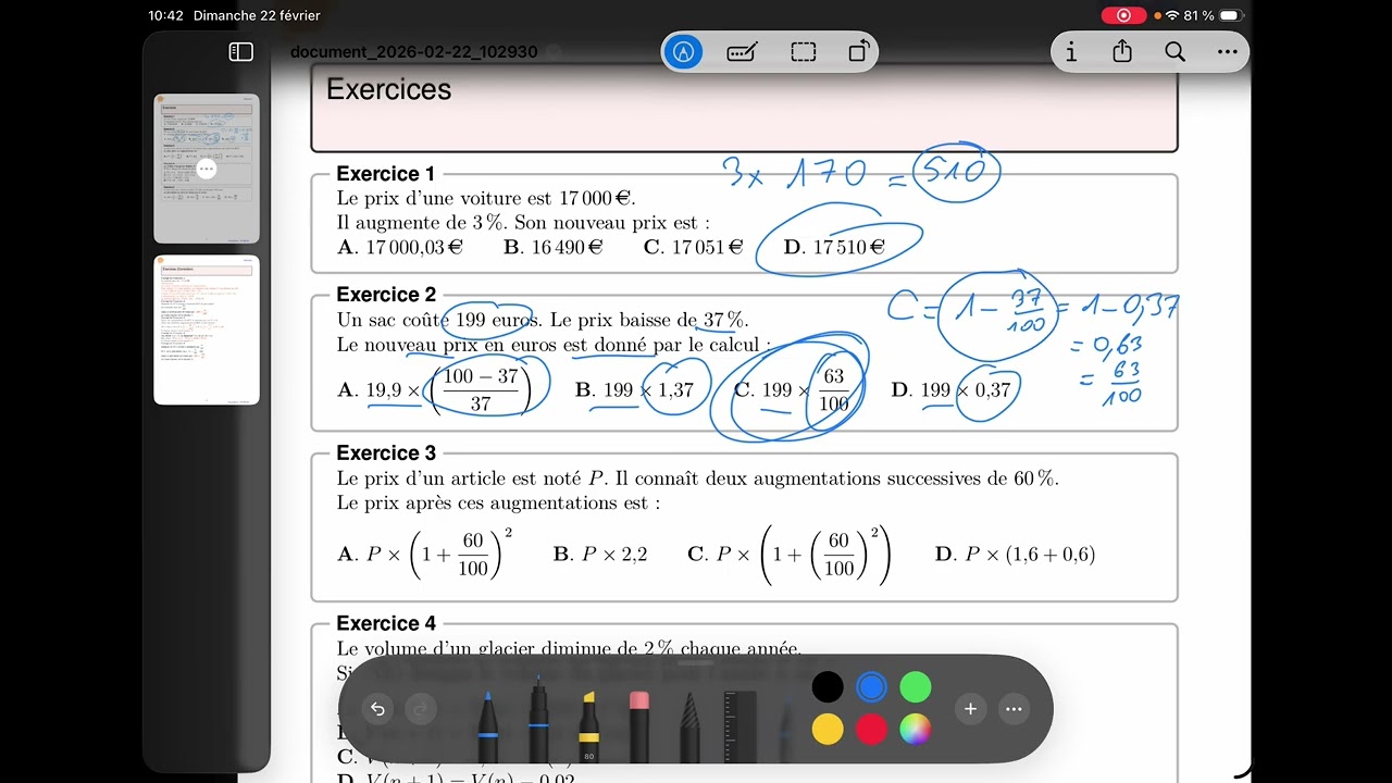 E02 Mathaléa Automatismes Première spéMaths