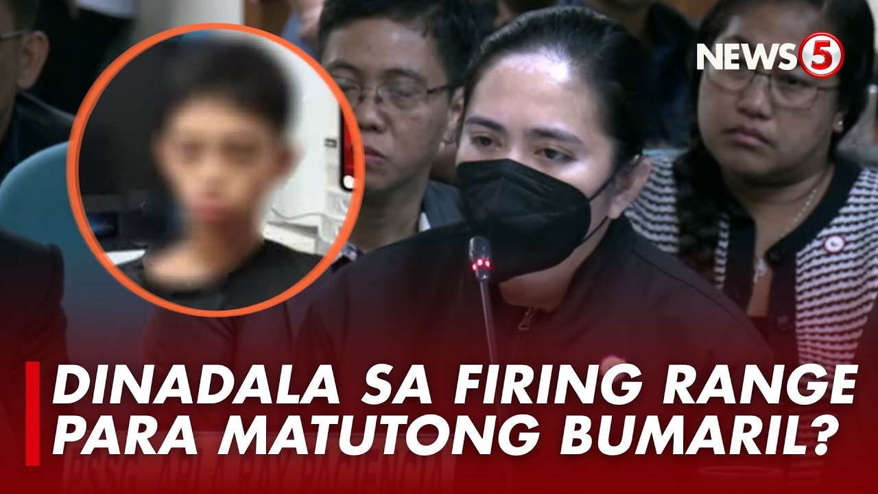 Tiyahin ni Alyas Nash sa Tacloban shooting, inaming dinala ang pamangkin sa firing range