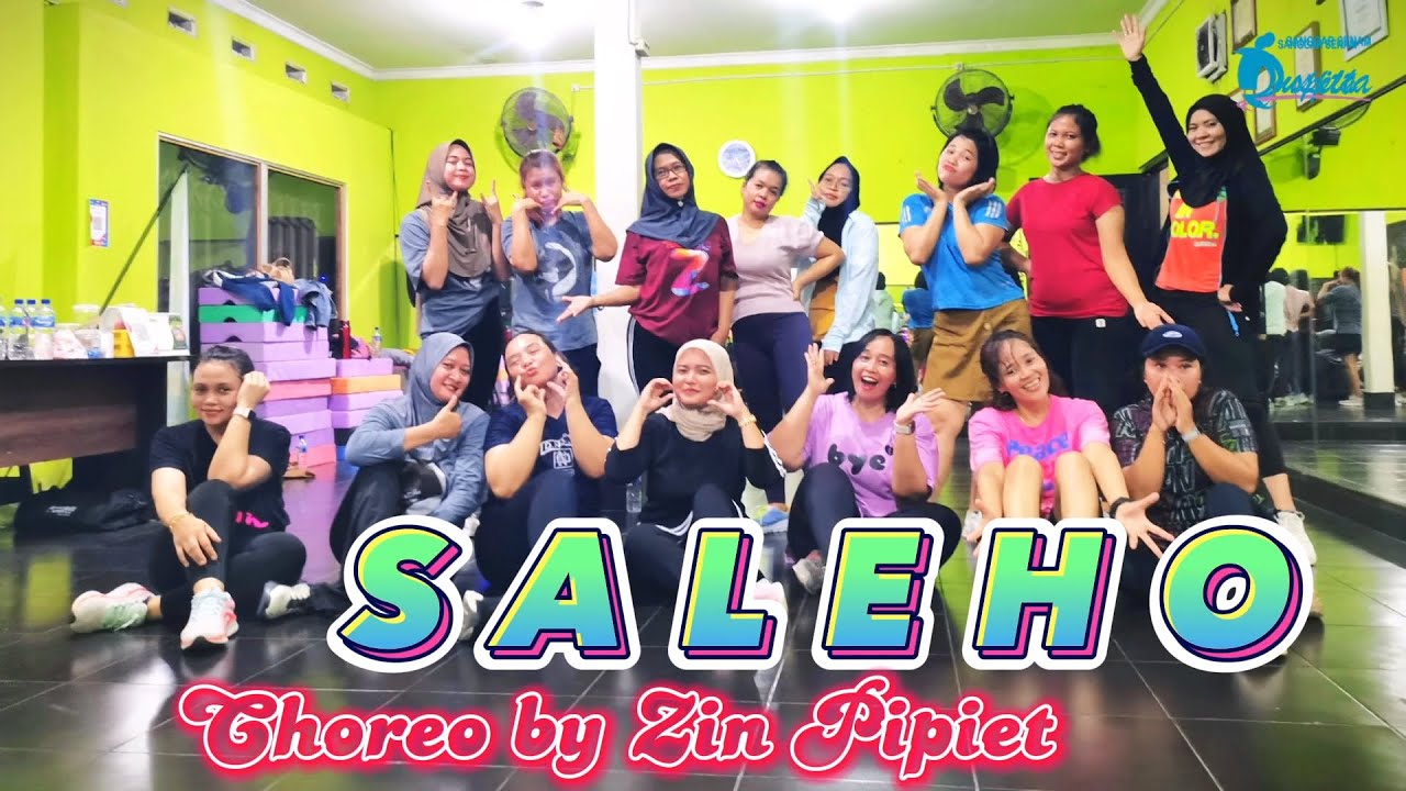 SALEHO CHOREO BY ZIN PIPIET _ TIKTOK VIRAL | Sanggar Senam PUSPITA - Wates