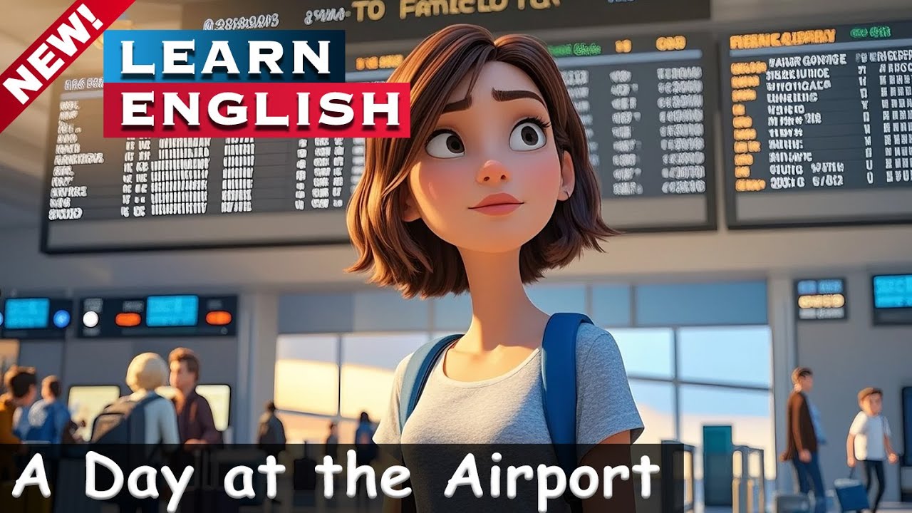 A Day at the Airport |how to find a place|Listening and Speaking Skills|Daily life