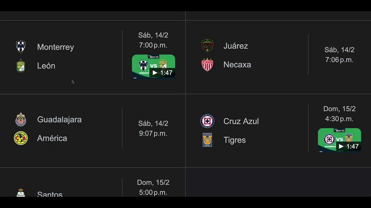 Liga MX: Jornada 6 Clausura 2026 - Predicciones