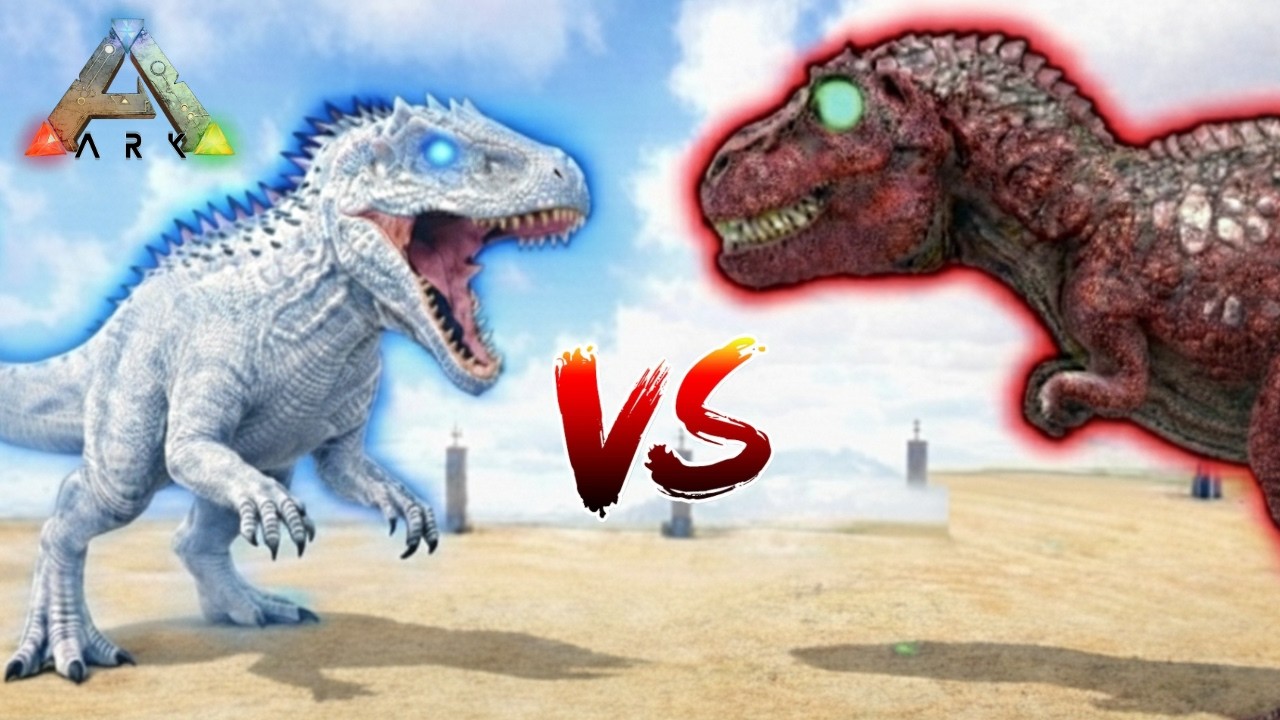 Team Rex VS Team Indominus Rex | Ark Survival Evolved