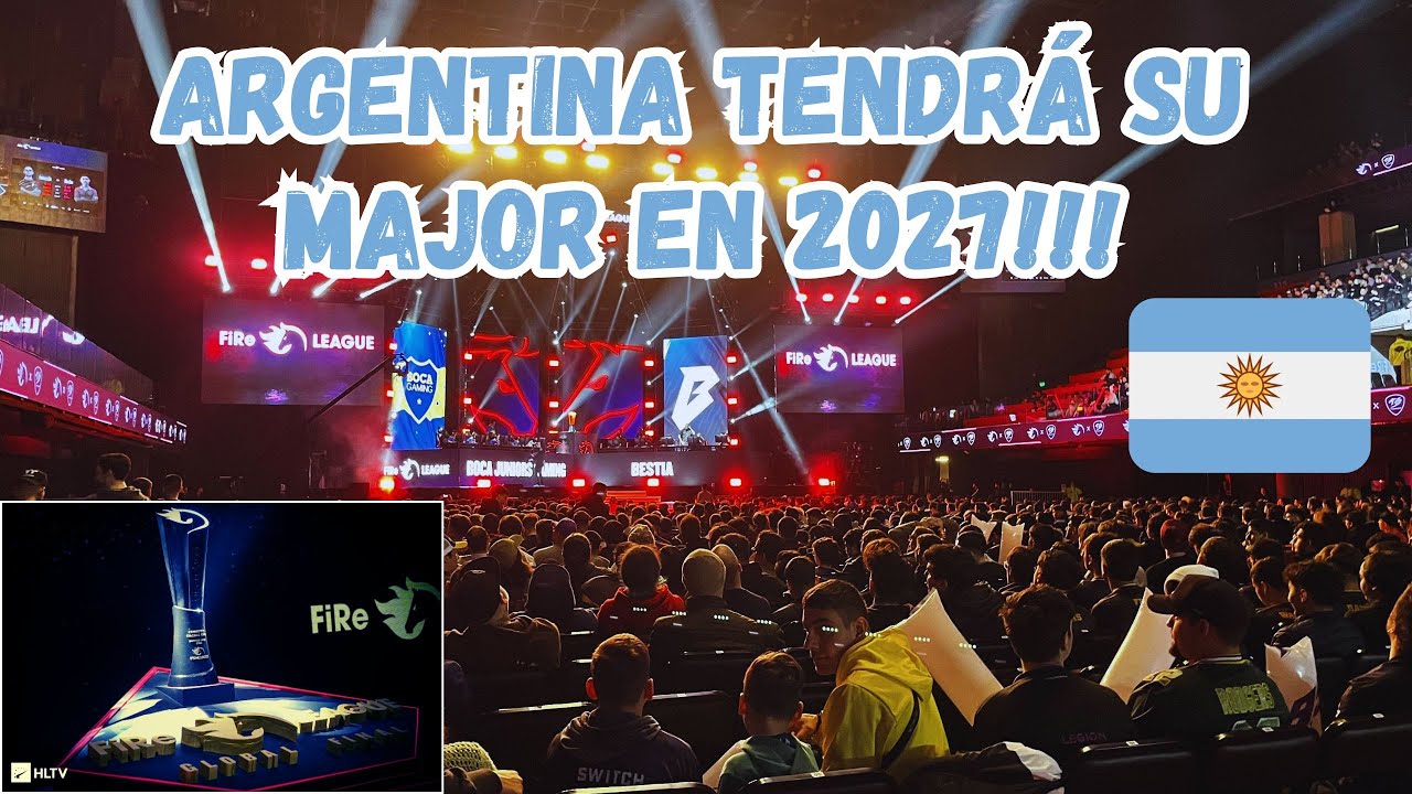ARGENTINA 🇦🇷 TENDRÁ su MAJOR de CS2!!! 