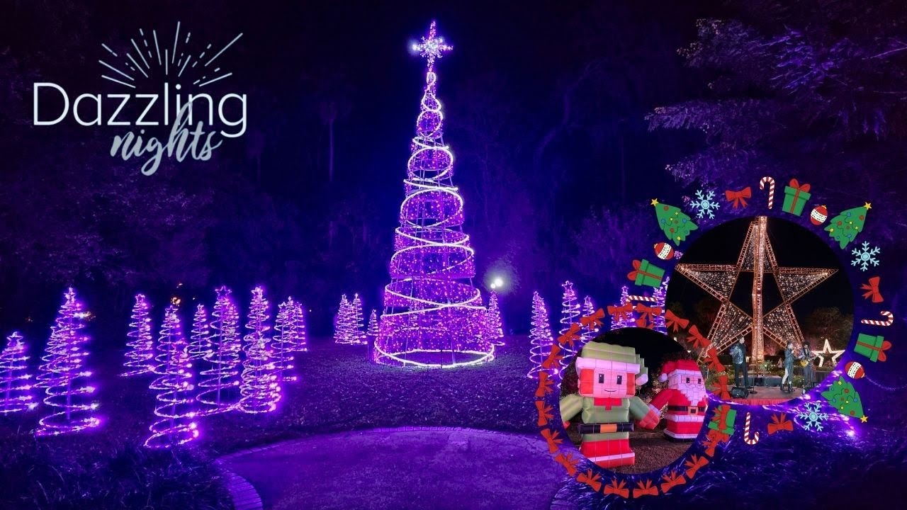 We Found Orlando&rsquo;s Most Magical Light Show! | Dazzling Nights Leu Gardens 2025