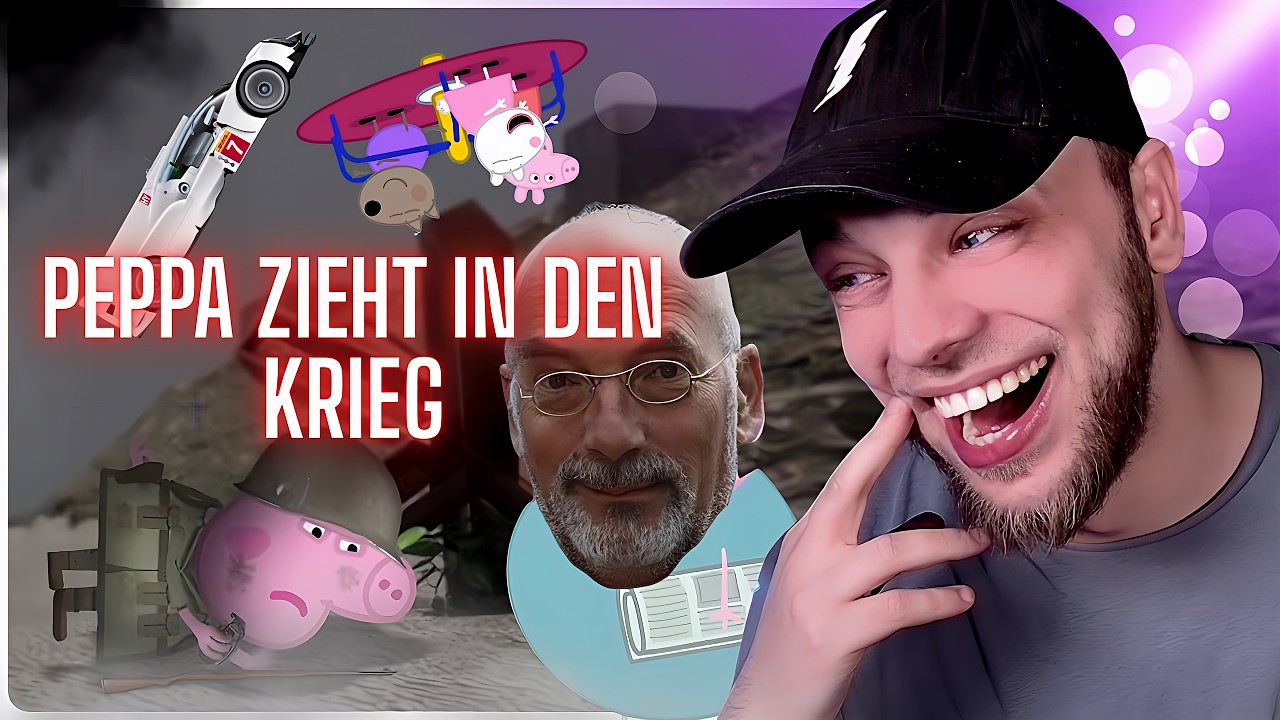 Woody macht Auge auf Peppa zieht in den Krieg Reaktion