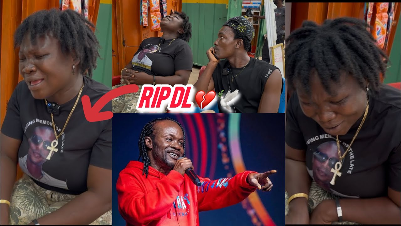 Mama Ange💔Mourns Daddy Lumba & Reveals Her Plan’s for DL’s Funeral.Stating Soloku Money Aft Banner..