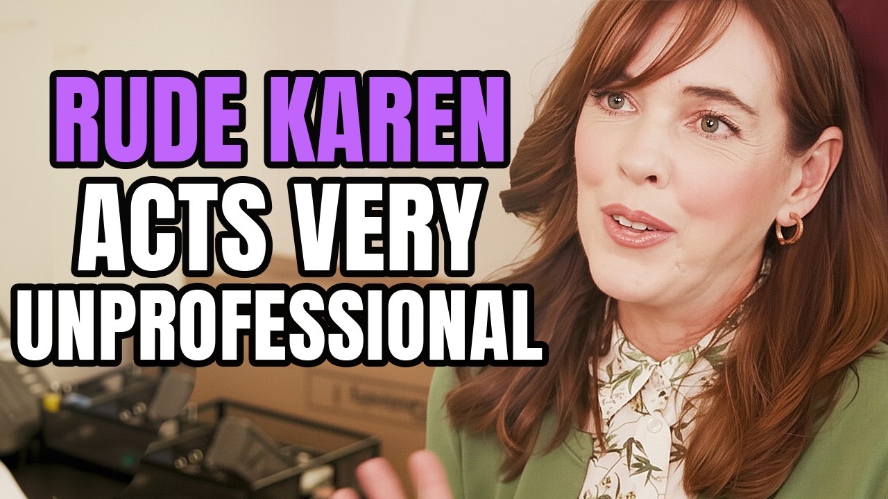 When Spoiled Karens Forget How to Act in Public