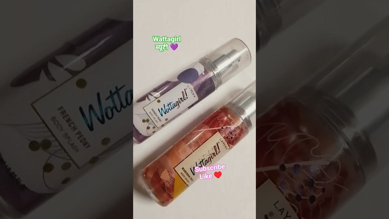 Wottagirl Fragrant Body Splash for Women – Long Lasting Fresh Perfume Mist